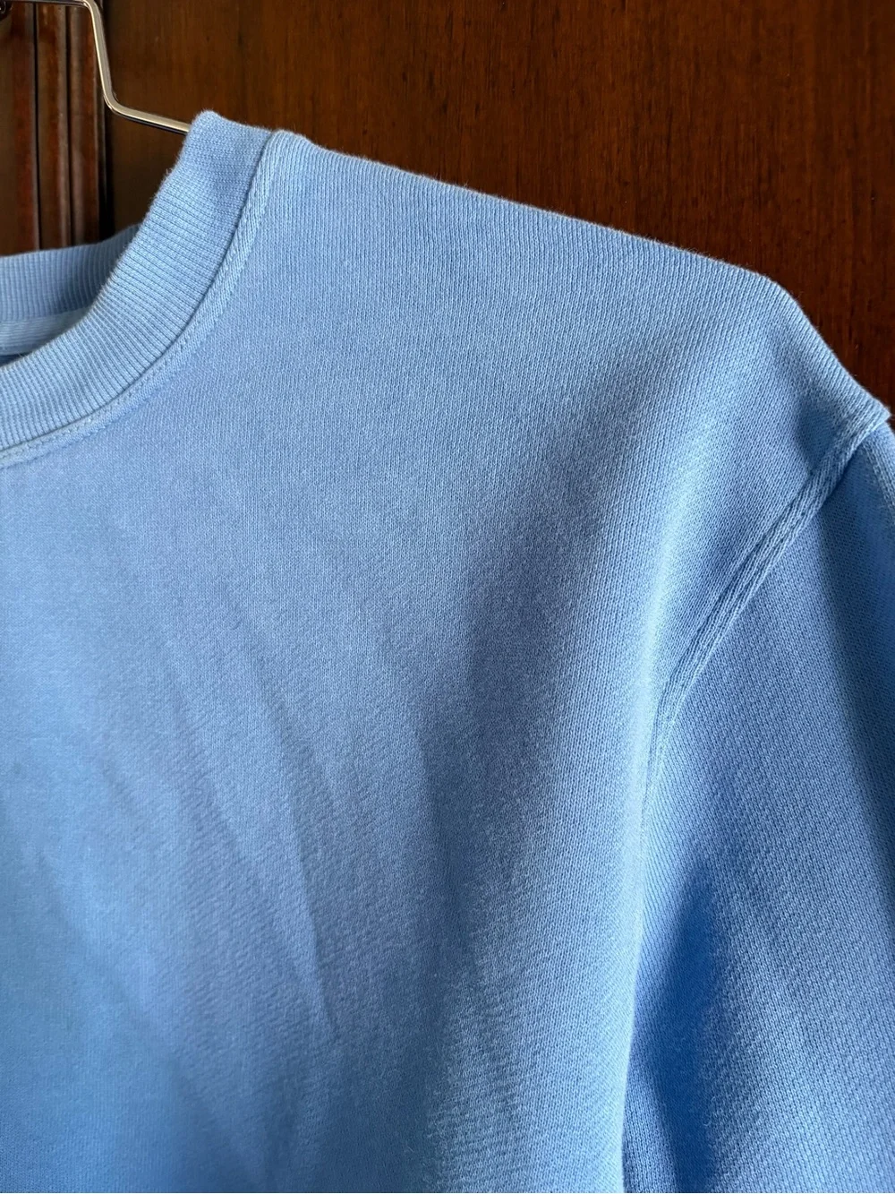 Lululemon Blue Fleece Crew Neck Sweatshirt